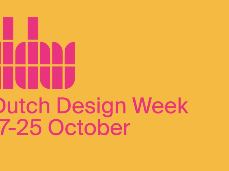 Dutch Design Week 2026, a Eindhoven il design mette in discussione le regole del progetto